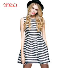 2016 Summer New Style sans manches Femmes Dress